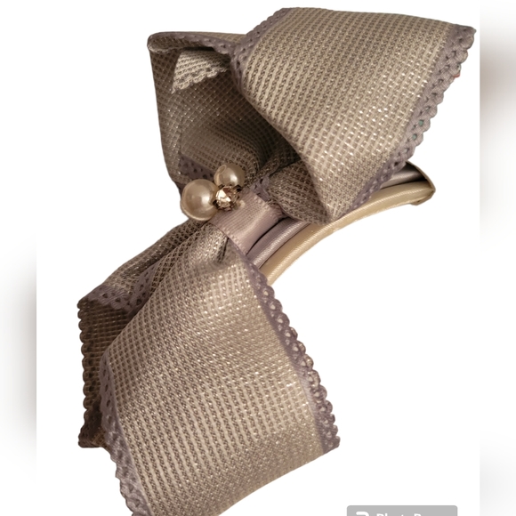 COPPER KEY 2 PACK HEADBANDS WITH BOWS - Picture 2 of 4